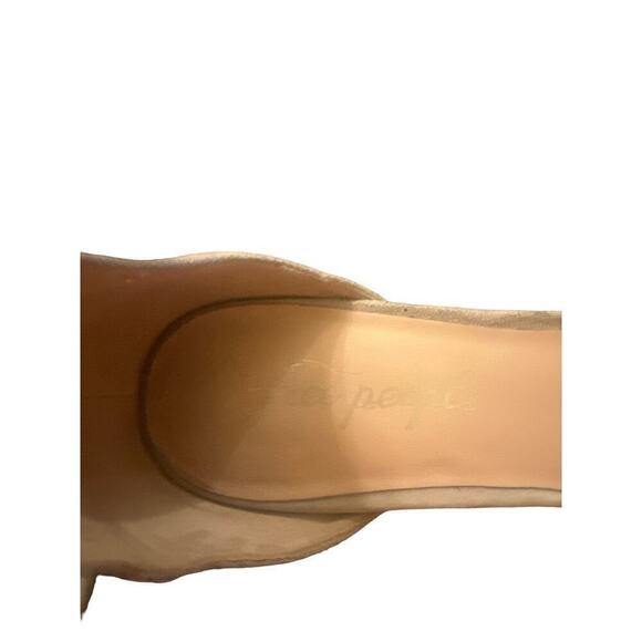 Free People Women's Ankle Strap Suede Comfy Block Heel Sandals Size 10.5 Gray - Picture 7 of 8